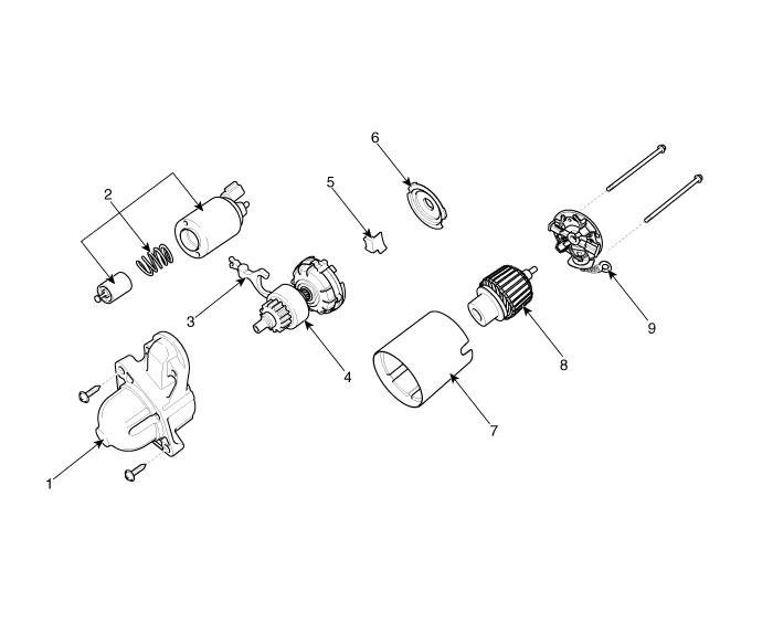 Hyundai Venue. Components and components location