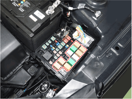 Hyundai Venue. Junction Box (Engine Compartment). Repair procedures