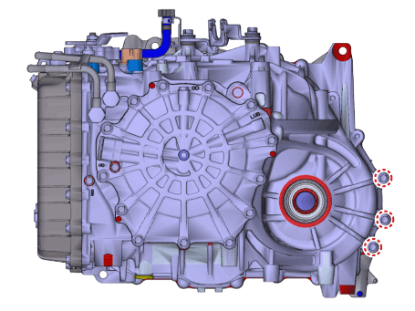 Hyundai Venue. Mechanical Oil Pump. Repair procedures