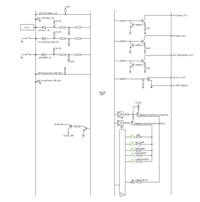 Hyundai Venue. Schematic diagrams