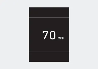 Hyundai Venue. Drive Info display