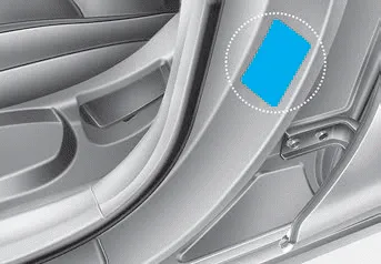 Hyundai Venue. Vehicle Identification Number (vin), Vehicle Certification Label